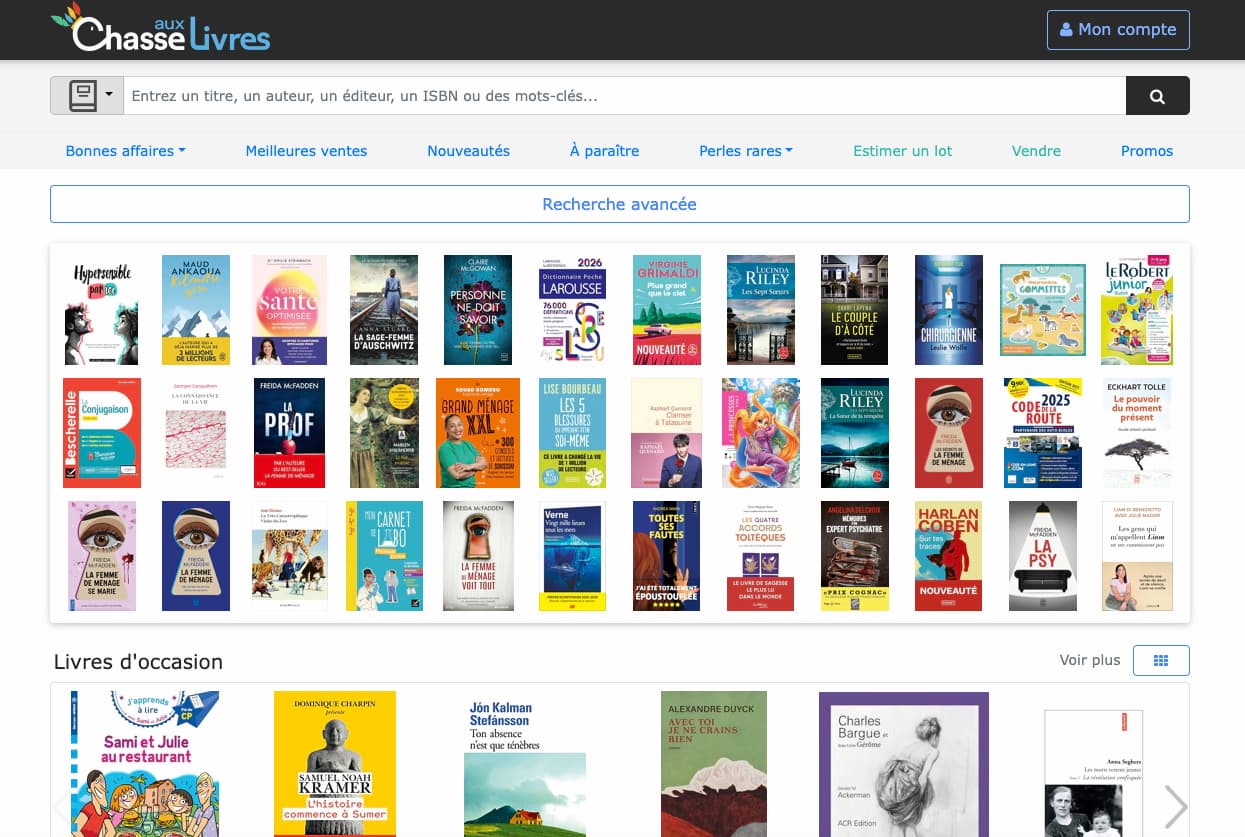 avis chasse aux livres